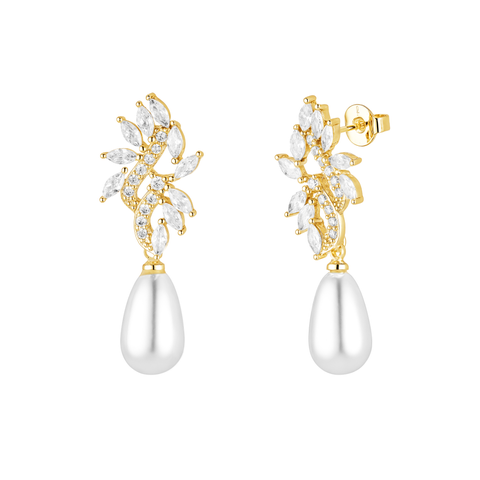 Regency Crystal Drop Earrings