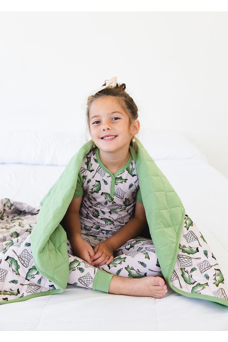 Double Sided Quilt, Alternate, color, Green