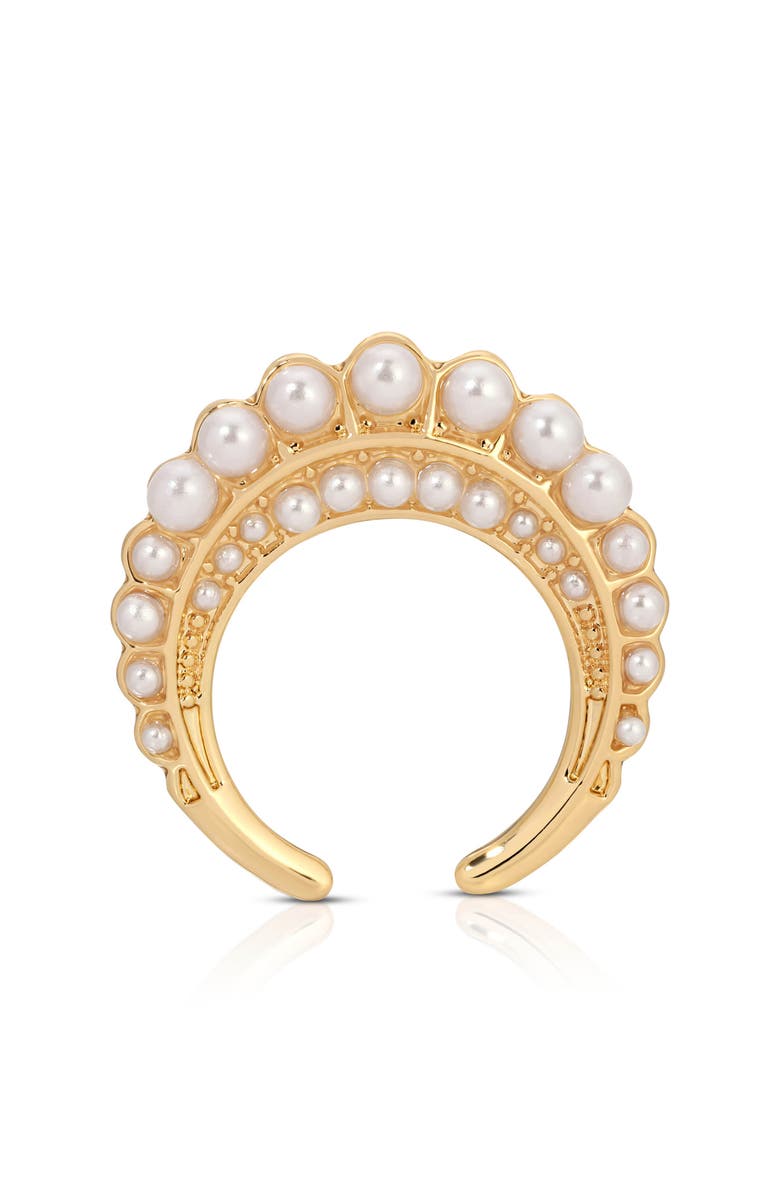 Ettika Celestial Brooch Set, Alternate, color, Gold