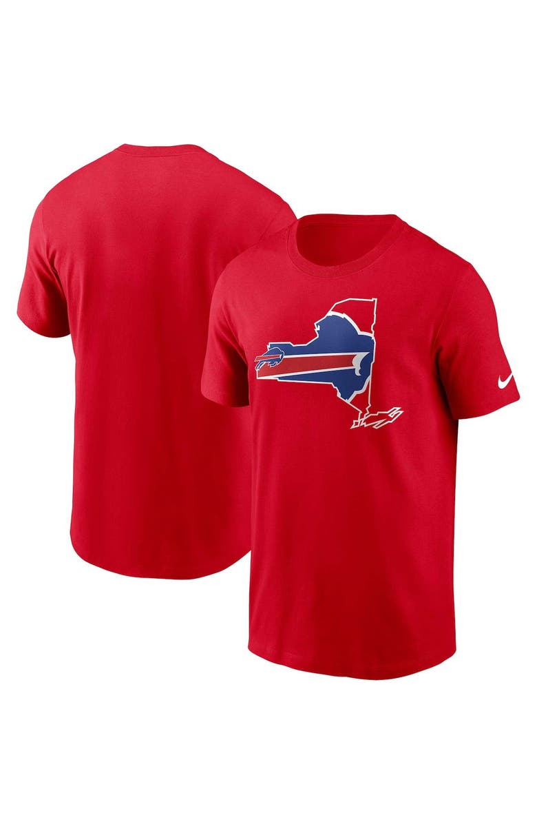Nike Men's Nike  Red Buffalo Bills Local Essential T-Shirt, Main, color, Red