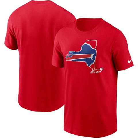 Men's Nike  Red Buffalo Bills Local Essential T-Shirt