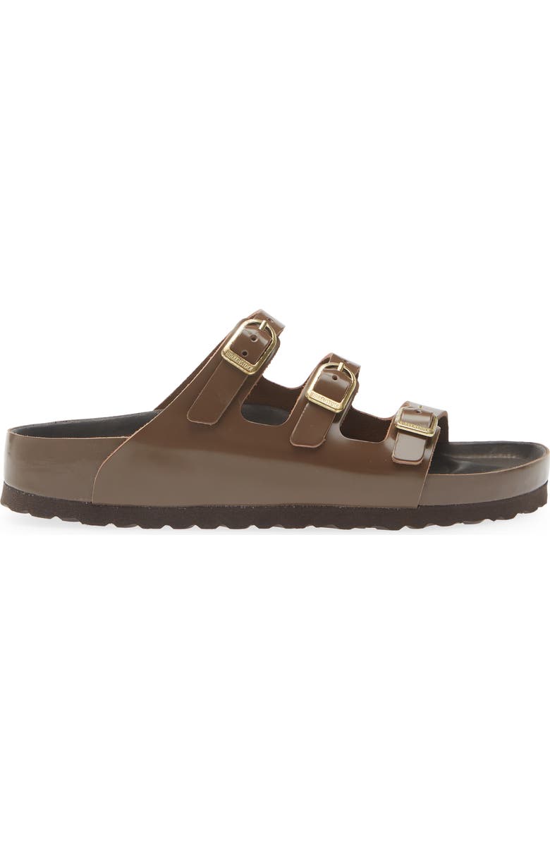 Birkenstock Florida Sandal, Alternate, color, Carafe High Shine