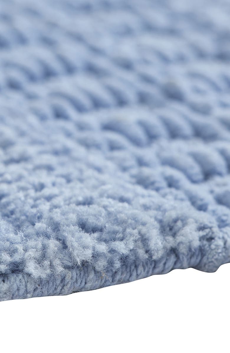 VCNY HOME Tahari Home Asalia Chenille Bath Mat, Alternate, color, Blue