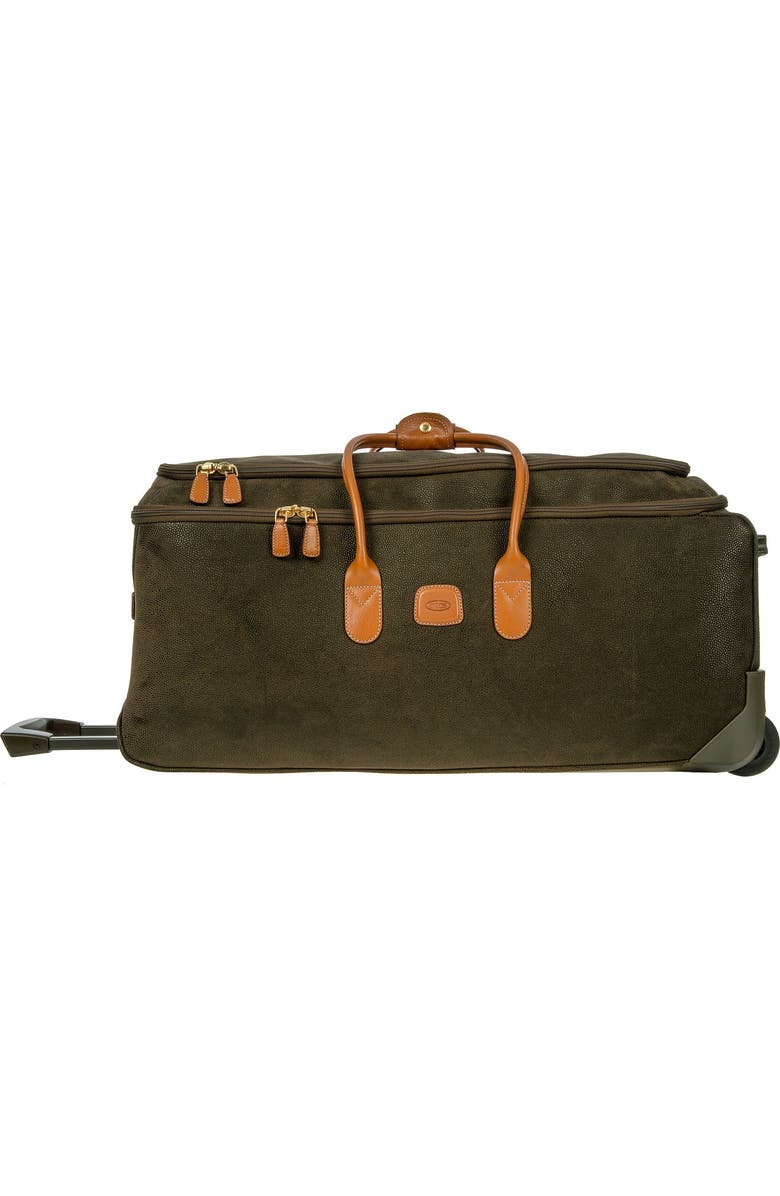 Bric's Life 28" Rolling Duffle, Main, color, Olive