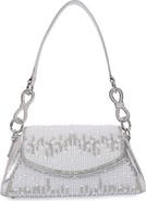 BERNESS Rhinestone Embellished Shoulder Bag