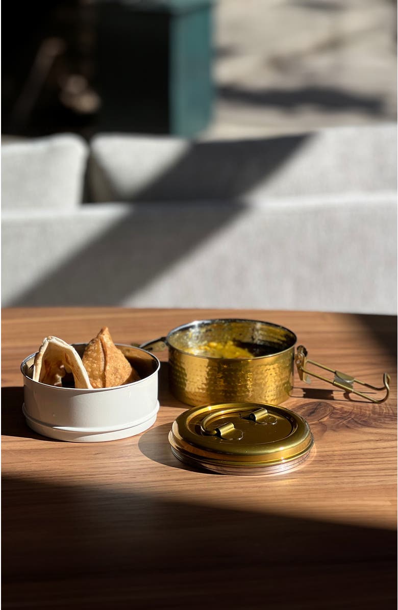 Verve Culture Tiffin Boxes - Medium 2 layer, Alternate, color, NO COLOR