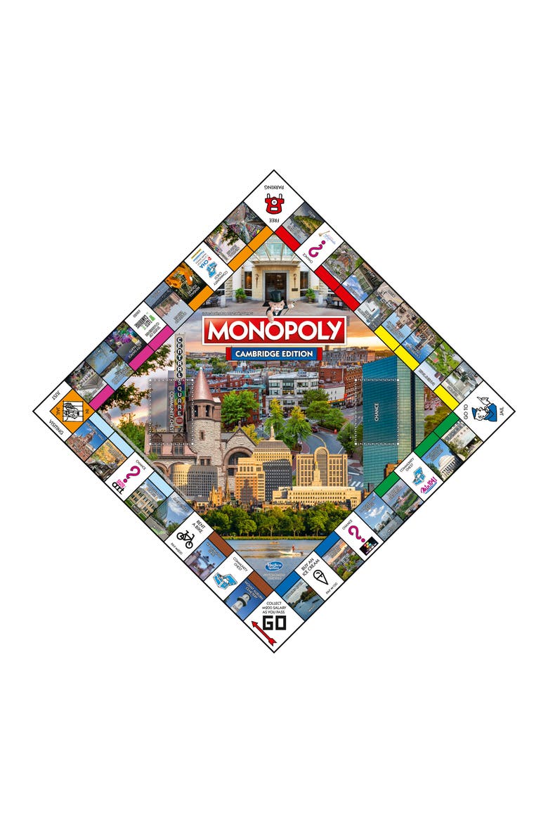 Community Monopoly Cambridge, Alternate, color, Multicolored