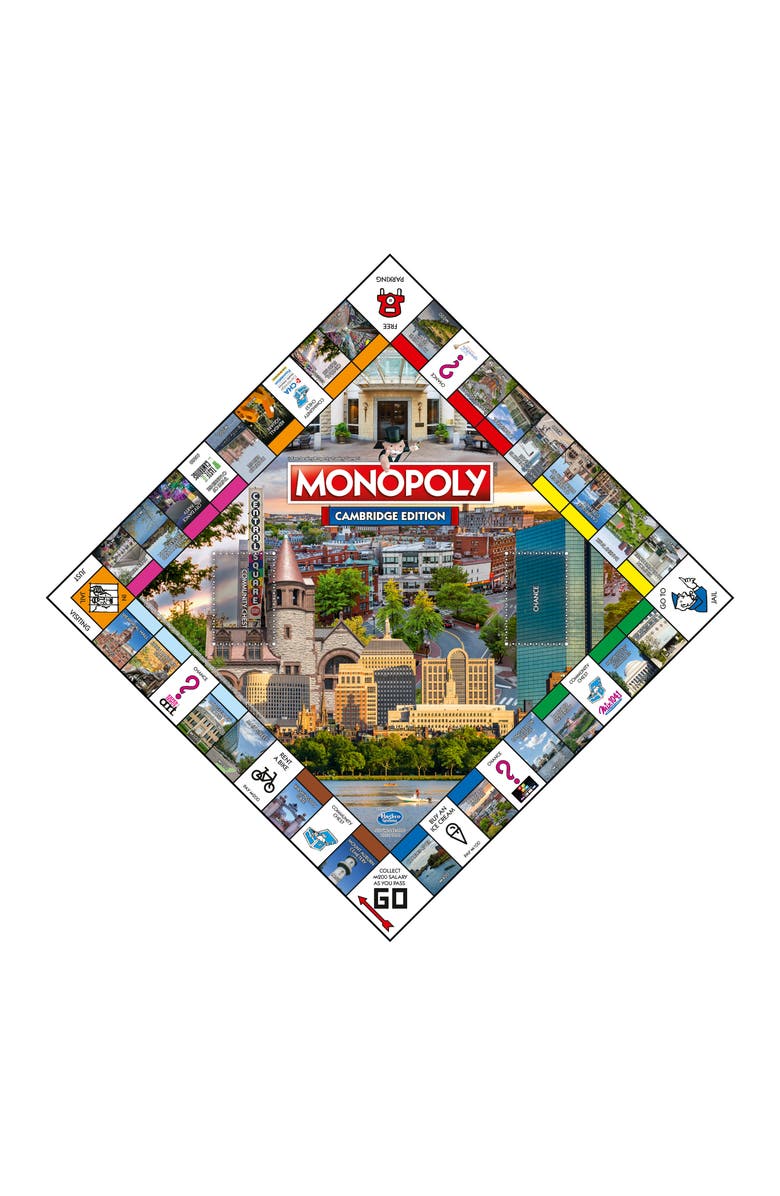 Top Trump Community Monopoly Cambridge, Alternate, color, Multicolored
