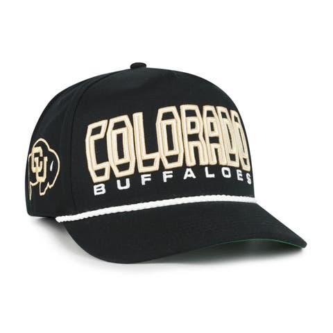 Youth '47 Black Colorado Buffaloes Byline Hitch Adjustable Hat