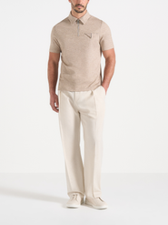 Manière De Voir Cassian Zip Polo Shirt