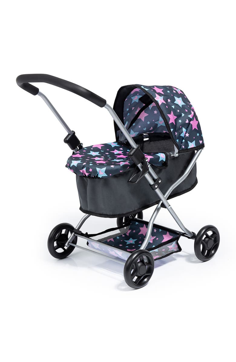 Bayer Design Pram Starter Blue Pink, Stars, Main, color,