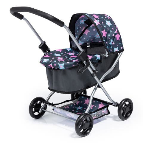 Pram Starter Blue Pink, Stars