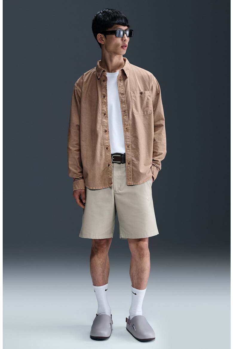 Oxford Long Sleeve Button Up Shirt, Alternate, color, HEMP