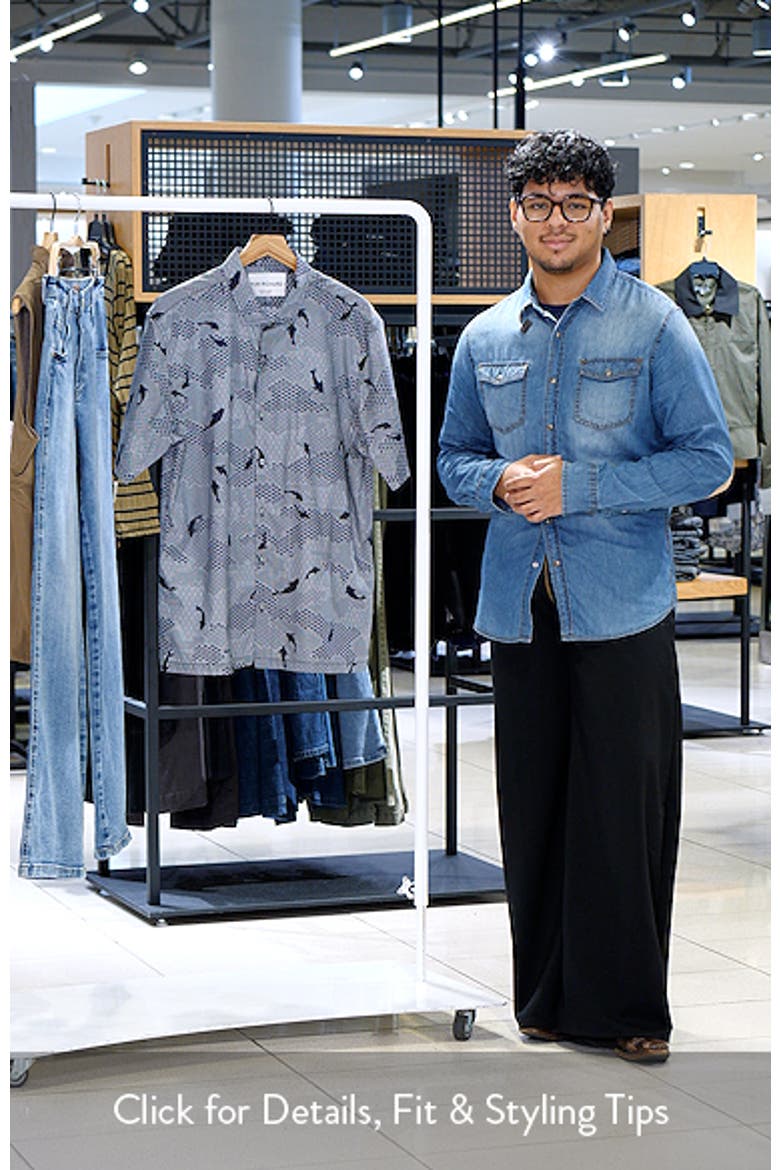 Katazome Short Sleeve Button Up Shirt video