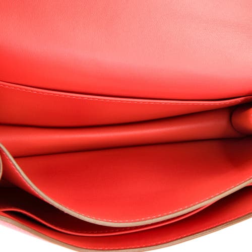 Pre-owned Hermes  Hermes Constance Bag Tadelakt 18 In Pink