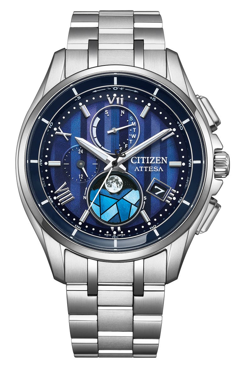 Citizen ATTESA Atomic Timekeeping Stained Glass Chronograph Super