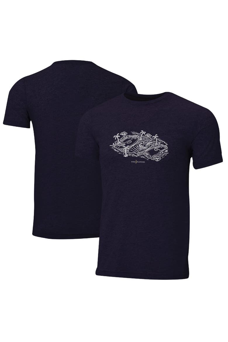 Men's Ahead  Navy THE PLAYERS Course Instant Classic Tri-Blend T-Shirt, Main, color, Navy