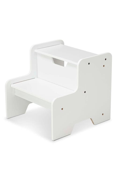 Melissa & Doug Wooden Step Stool in White 