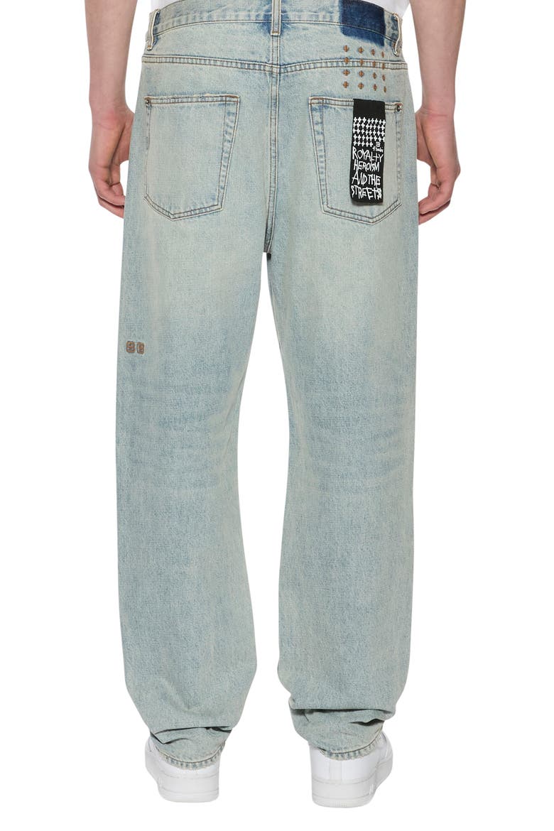 Anti K Dune Wide Leg Jeans, Alternate, color, DENIM