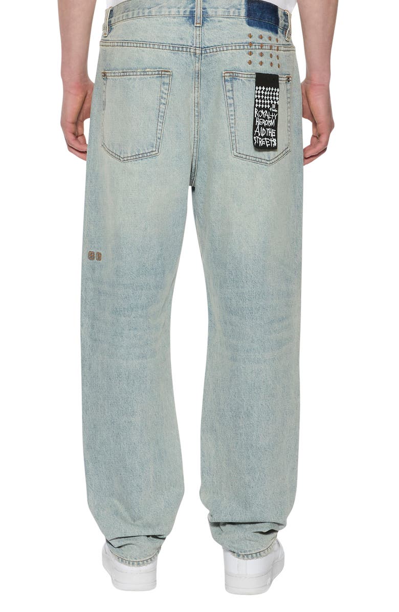 Ksubi Anti K Dune Wide Leg Jeans, Alternate, color, Denim