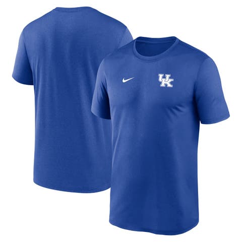 Men's Nike Royal Kentucky Wildcats 2025 Sideline Small Logo Legend Performance T-Shirt