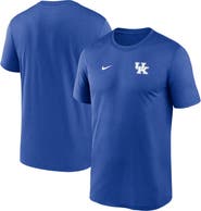 Nike Men's Nike Royal Kentucky Wildcats 2025 Sideline Small Logo Legend Performance T-Shirt