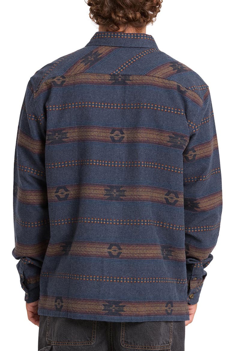 Offshore Flannel Shirt, Alternate, color, TRUE NAVY