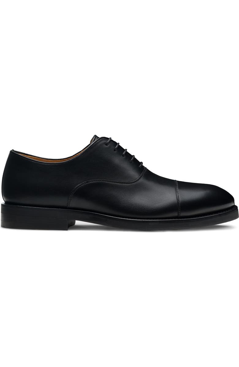 Magnanni Mayon Water Resistant Cap Toe Derby, Alternate, color, Black