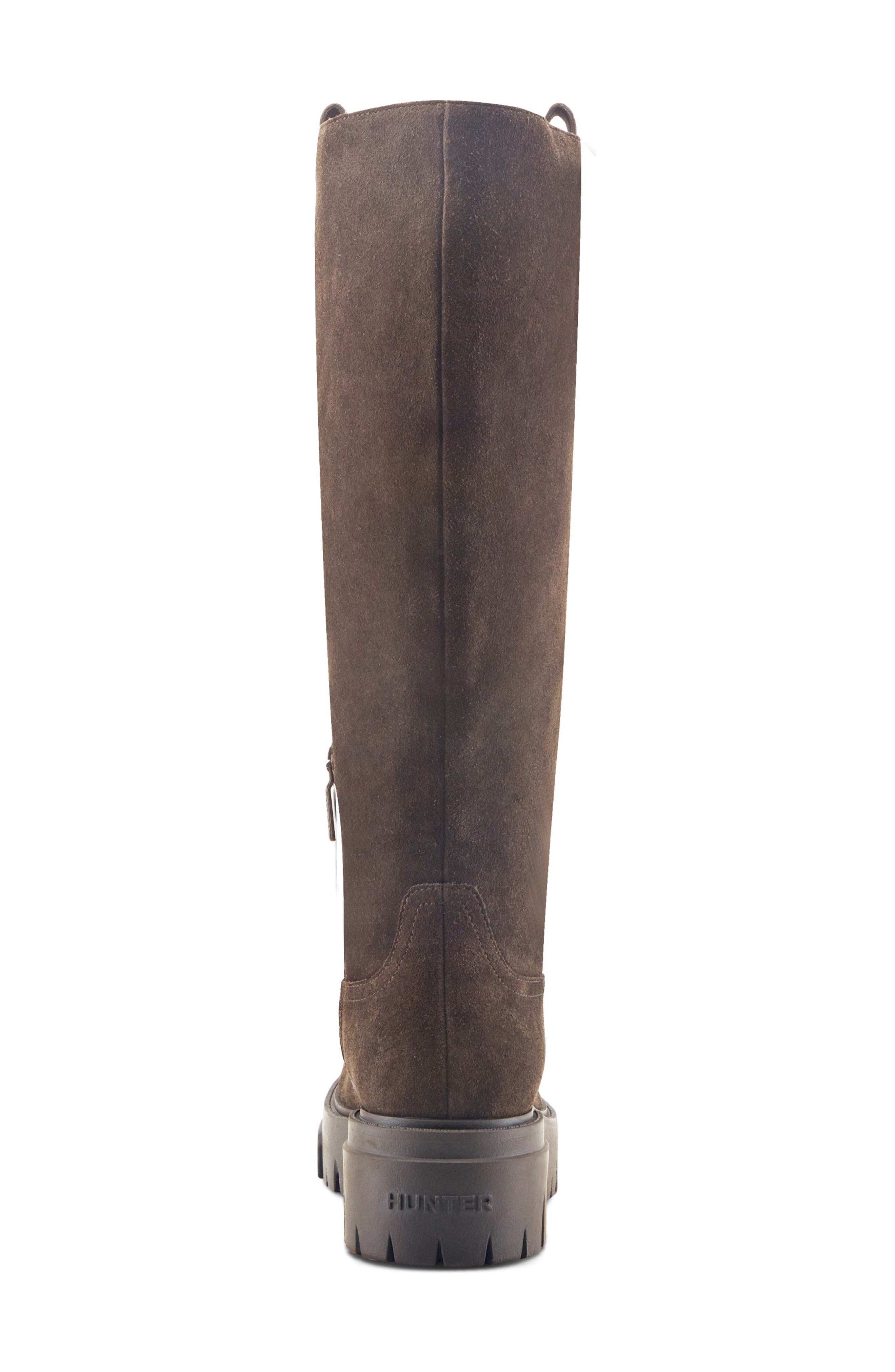 Giania Water Resistant Leather Knee High Boot, Alternate, color, MODICA