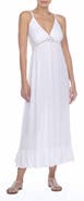 BOHO ME Lace V-Neck Spaghetti Straps Maxi Dress