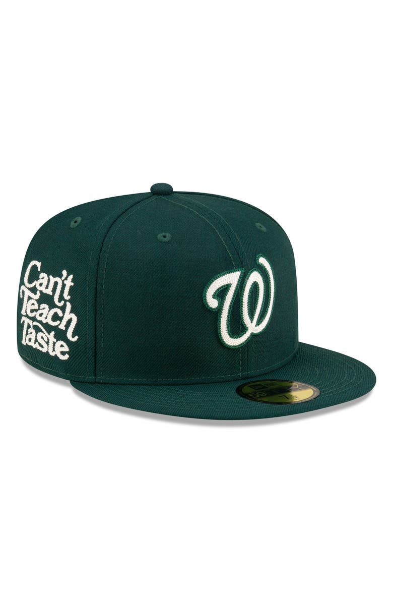 NEW ERA x DIET STARTS MONDAY x Diet Starts Monday Washington Nationals Fitted Wool Twill Baseball Cap, Alternate, color, 