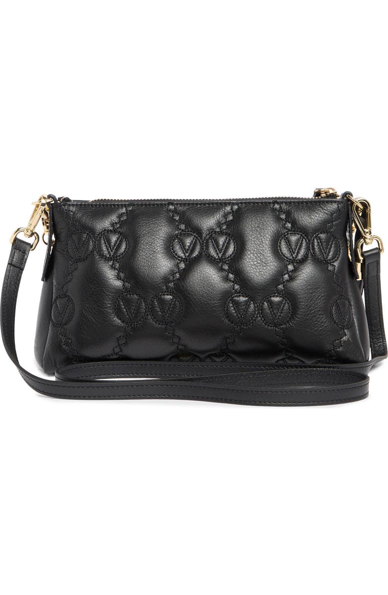 VALENTINO BY MARIO VALENTINO Anaias Monogram Leather Shoulder Bag, Alternate, color,