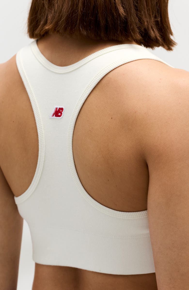 New Balance Made in USA Leisure Bra, Alternate, color, Sea Salt