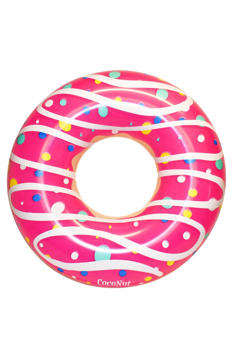 Coconut Float Pink Sprinkled
Glazed Donut 48 Inch Pool Ring Inflatable, Main, color, Pink