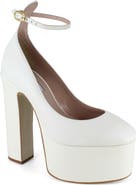 ZIGI Nikole Ankle Strap Platform Pump