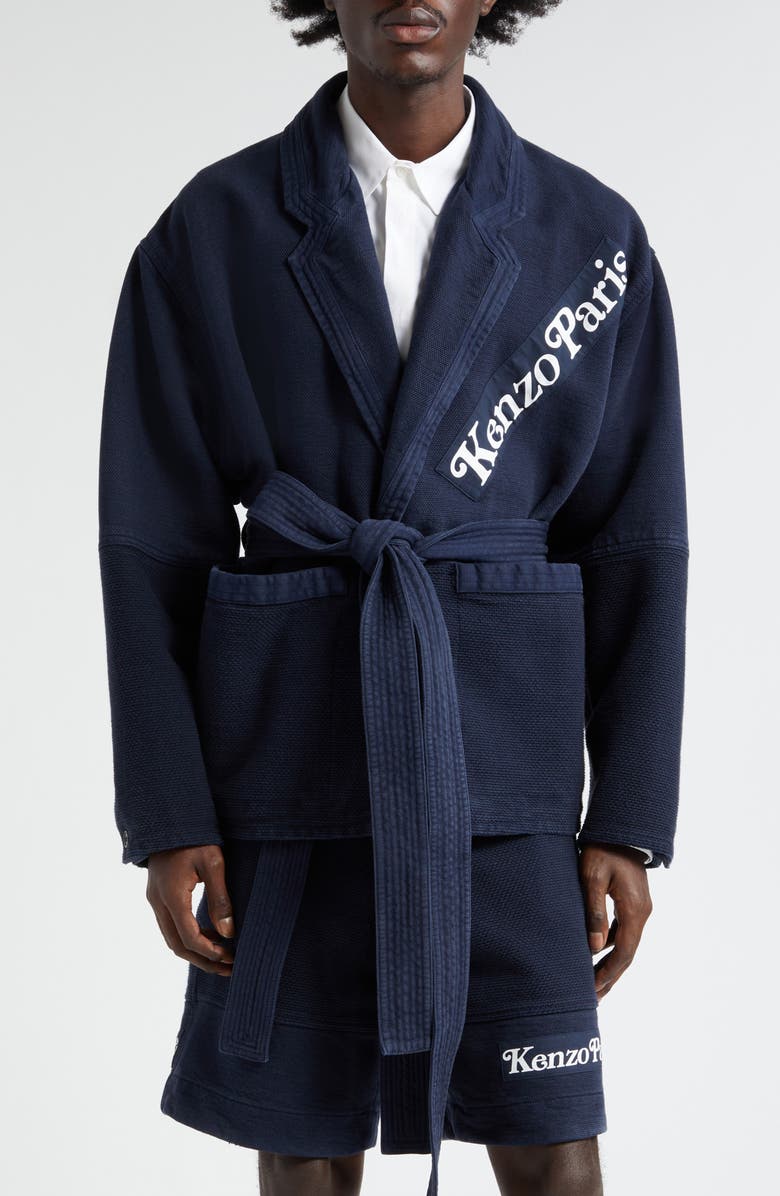KENZO Verdy Logo Cotton Judo Jacket | Nordstrom