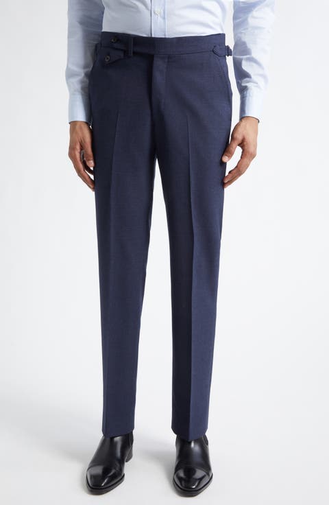 Waverly Indigo High Twist Virgin Wool Suit