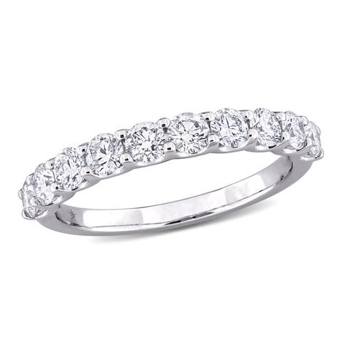 1 CTW Lab Grown Diamond Anniversary Band 14k