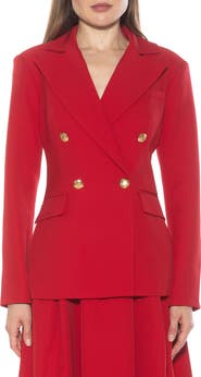 Alexia Admor Double Breasted Jacket