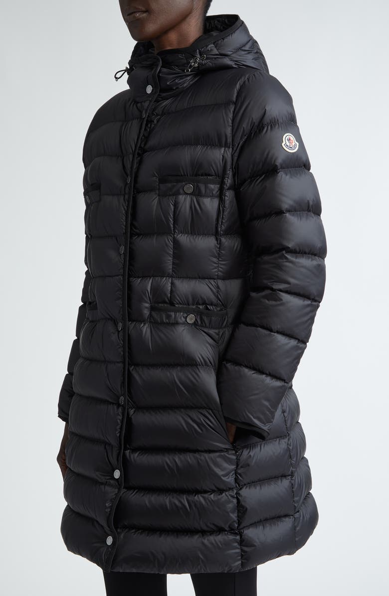 Moncler Hirma Long Down Coat, Alternate, color,