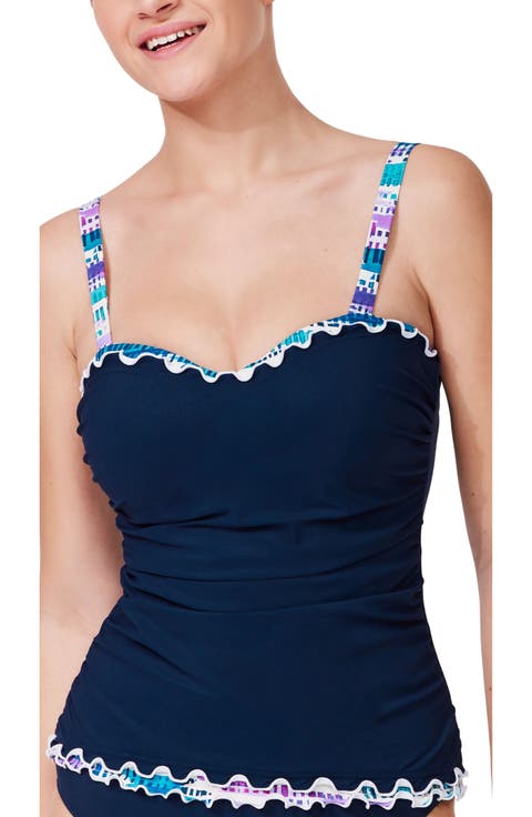 Canva Tricolore E-Cup Tankini Top