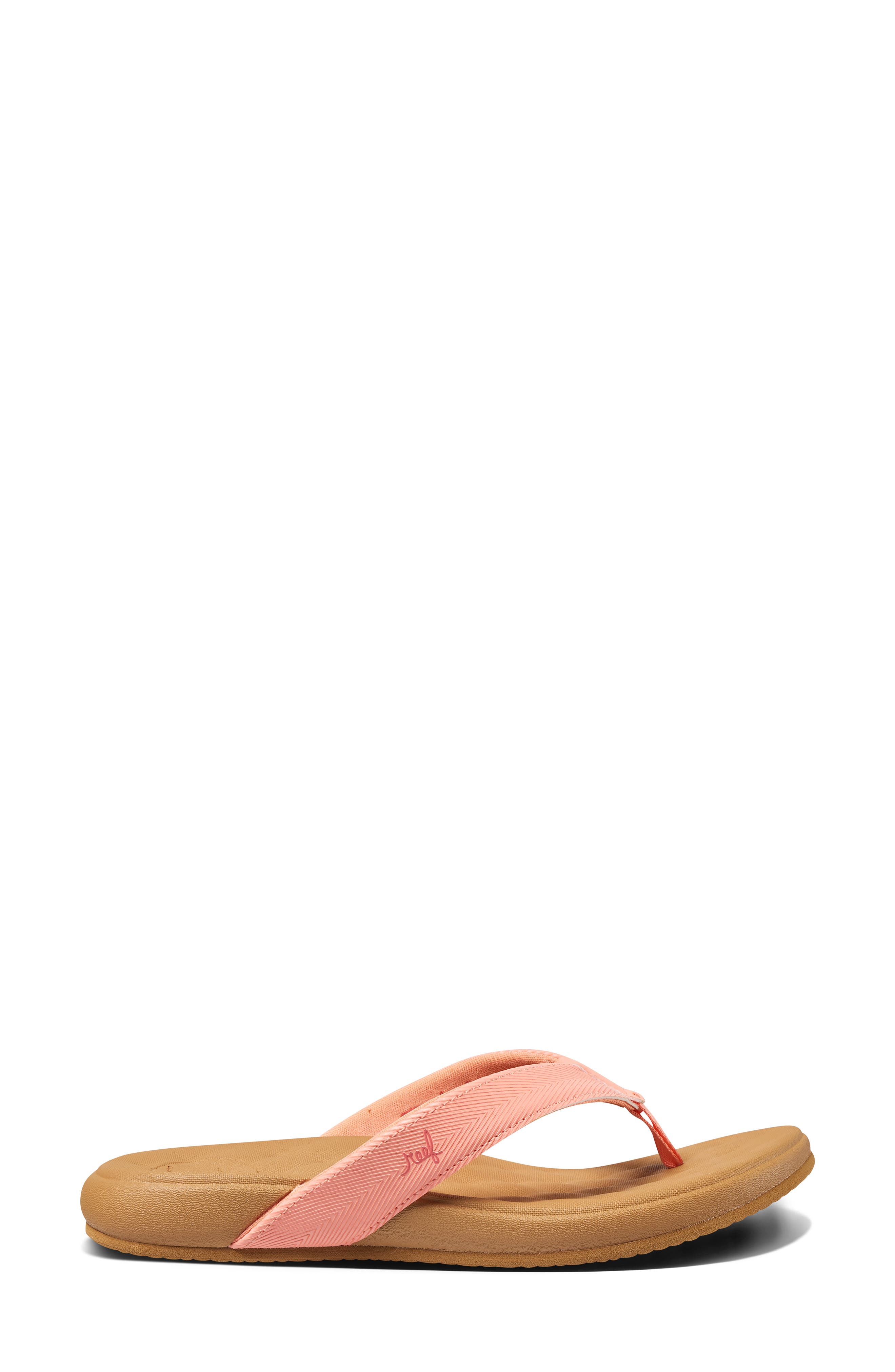 Reef Cushion Harmony Flip Flop, Alternate, color, Coral