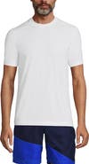 Lands' End Short Sleeve Swim Tee Rash Guard