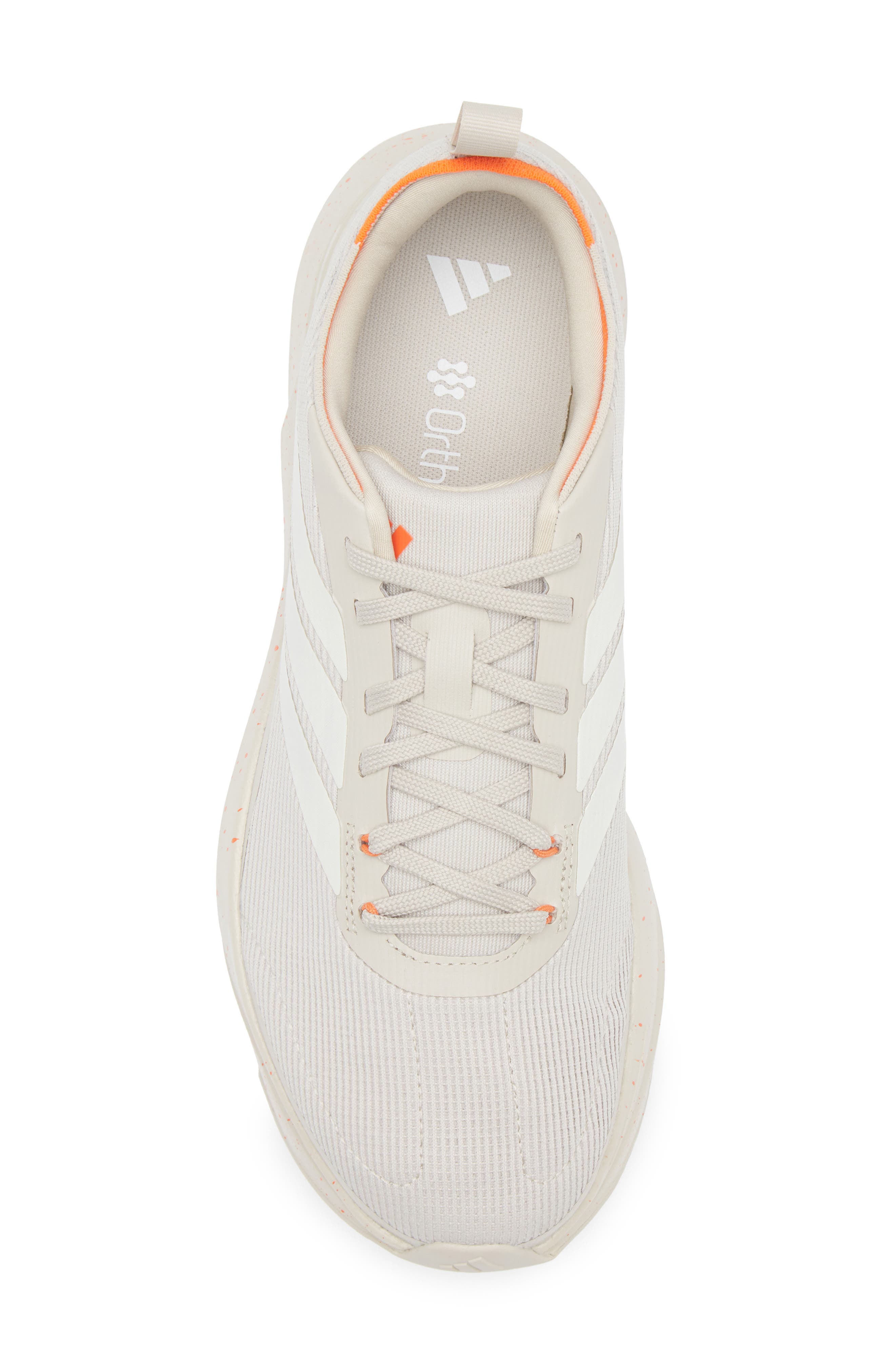 adidas Jogit Running Shoe, Alternate, color, Alumina/ Off White/ Orange