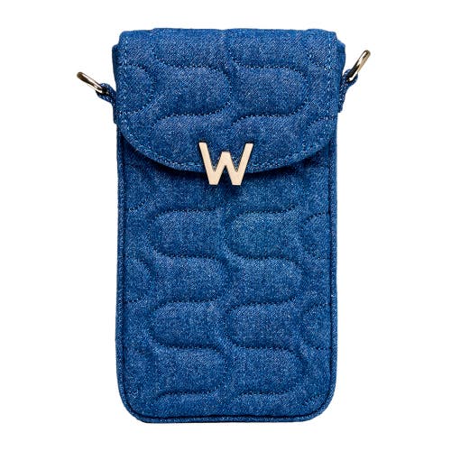 WOLF Mimi Swirl Phone Bag in Denim at Nordstrom