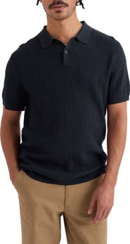 Seasalt Cornwall Koeswik Ribbed Organic Cotton Polo