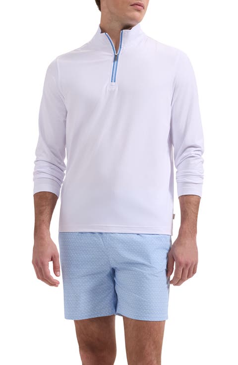 Kai Palm Print Swim Trunks