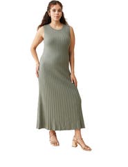 Ingrid & Isabel The Paris Maternity Ribbed Sweater Midi Dress