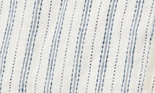 Faherty Santa Cruz Stripe Linen Button-up Shirt In Multi