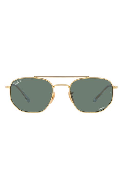 54mm Polarized Irregular Sunglasses